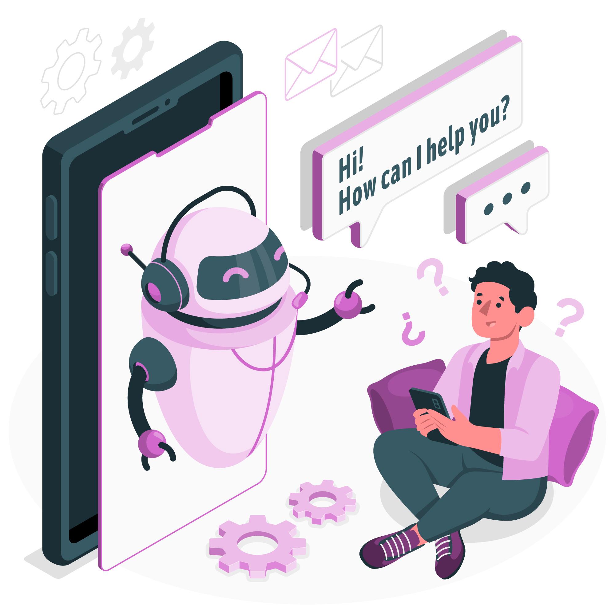 Абстрактная визуализация искусственного интеллекта